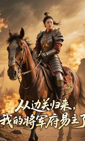 短剧《从边关归来，我的将军府易主了》海报