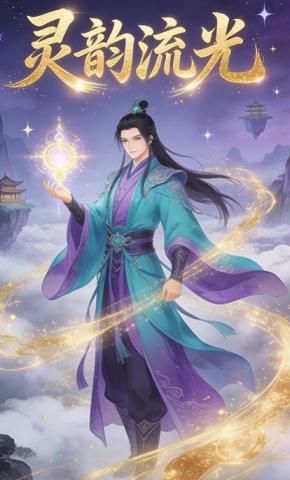 短剧《灵韵流光》海报