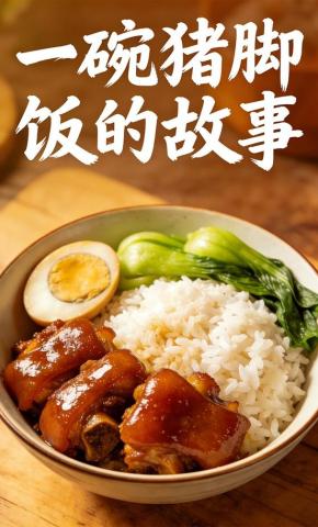 短剧《一碗猪脚饭的故事》海报