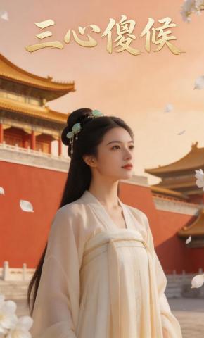 短剧《三心傻候》海报