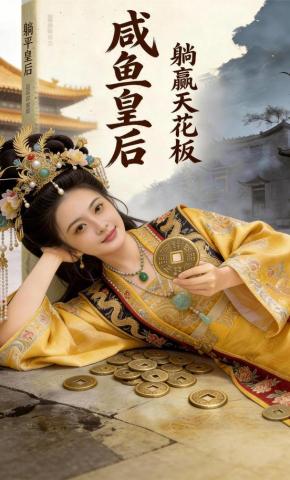 短剧《咸鱼皇后：躺赢天花板》海报