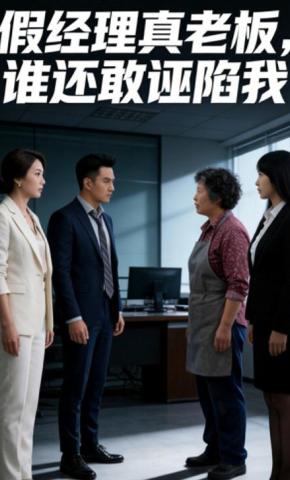 短剧《假经理真老板，谁还敢诬陷我》海报