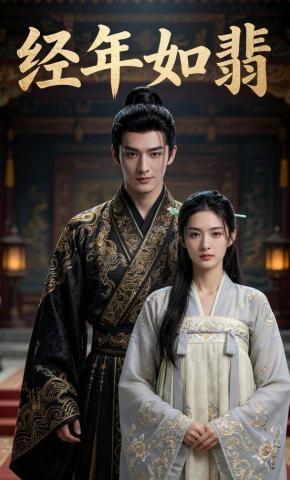 短剧《经年如翡》海报