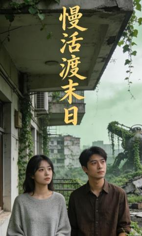 短剧《慢活渡末日》海报