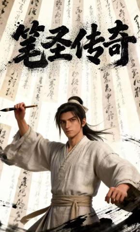 短剧《笔圣传奇》海报