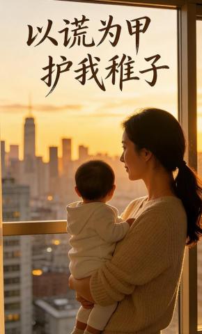 短剧《以谎为甲护我稚子》海报