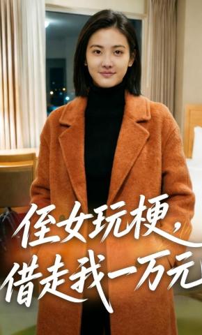 短剧《侄女玩梗，借走我一万元》海报