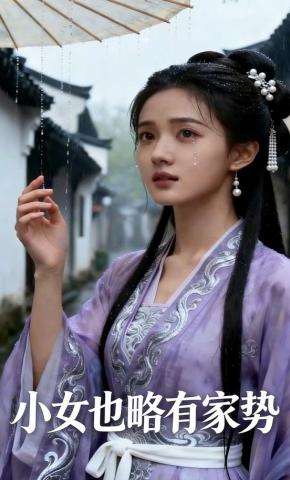 短剧《小女也略有家势》海报