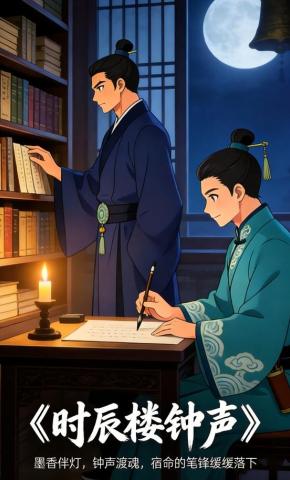 短剧《时辰楼钟声》海报