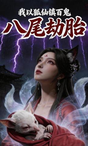 短剧《我以狐仙镇百鬼，八尾劫胎》海报