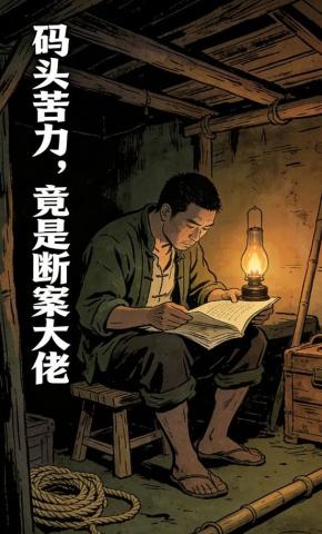 短剧《码头苦力，竟是断案大佬》海报