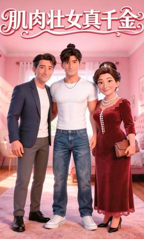 短剧《肌肉壮女真千金》海报