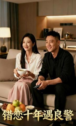 短剧《错恋十年遇良警》海报