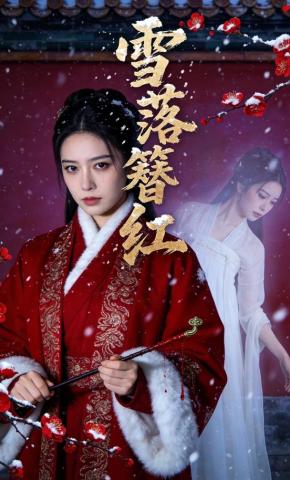 短剧《雪落簪红》海报