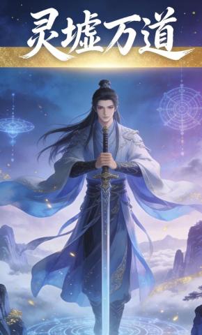 短剧《灵墟万道》海报