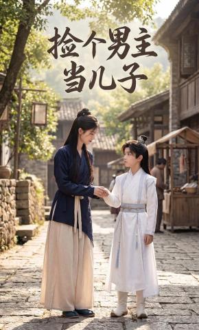 短剧《捡个男主当儿子》海报