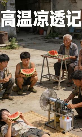 短剧《高温凉透记》海报