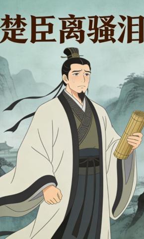 短剧《楚臣离骚泪》海报