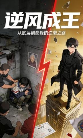 短剧《逆风成王》海报