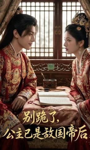 短剧《别跪了，公主已是敌国帝后》海报