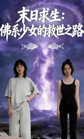 短剧《末日求生：佛系少女的救世之路》海报