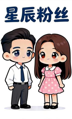短剧《星辰粉丝》海报