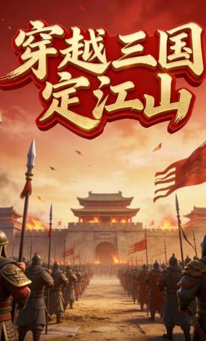 短剧《穿越三国定江山》海报