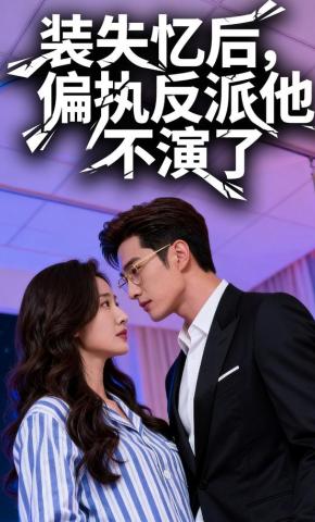 短剧《装失忆后，偏执反派他不演了》海报