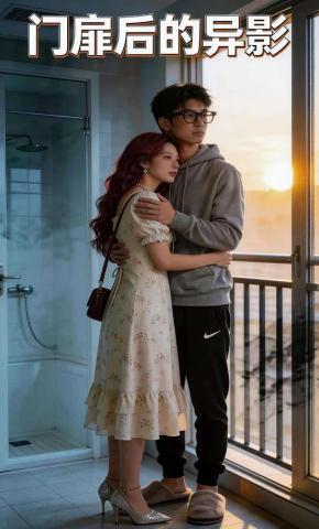 短剧《门扉后的异影》海报