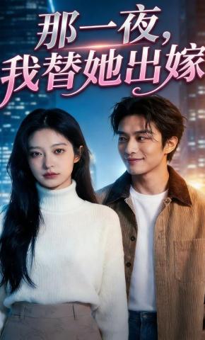 短剧《那一夜，我替她出嫁》海报