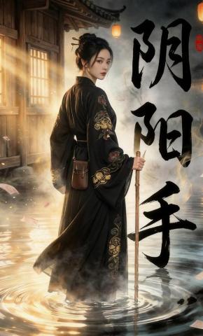 短剧《阴阳手》海报