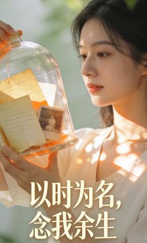 短剧《以时为名，念我余生》海报