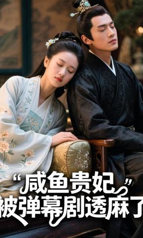 短剧《咸鱼贵妃被弹幕剧透麻了》海报