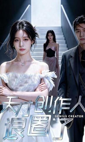 短剧《天才创作人退圈了》海报