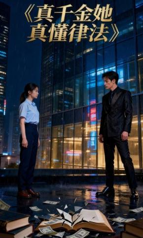 短剧《真千金她真懂律法》海报