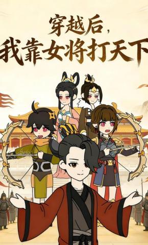 短剧《穿越后，我靠女将打天下》海报