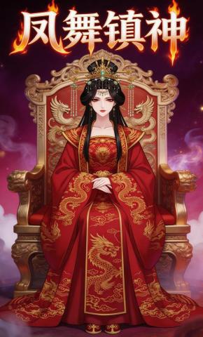 短剧《凤舞镇神》海报