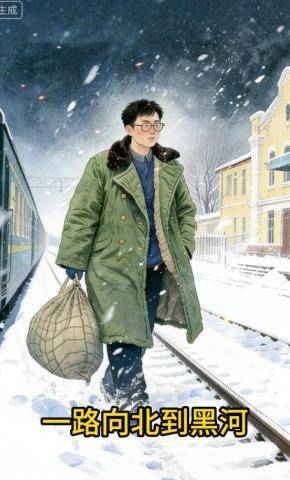 短剧《一路向北到黑河》海报