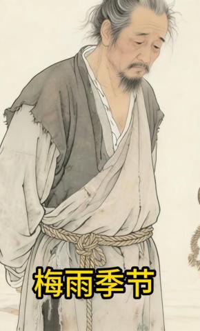 短剧《梅雨季节》海报