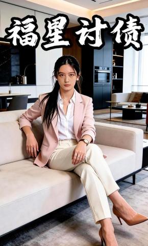 短剧《福星讨债》海报