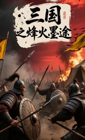 短剧《三国之烽火墨途》海报