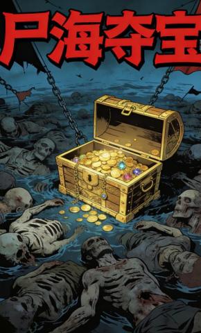 短剧《尸海夺宝6》海报