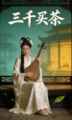 短剧《三千买茶》海报
