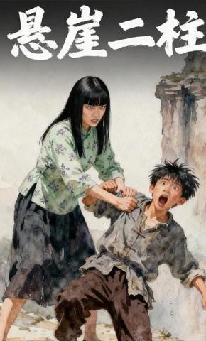 短剧《悬崖二柱》海报