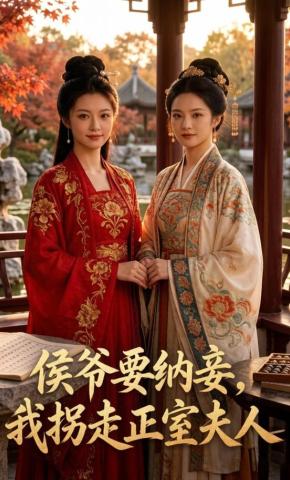 短剧《侯爷要纳妾，我拐走正室夫人》海报