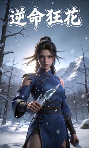 短剧《逆命狂花》海报