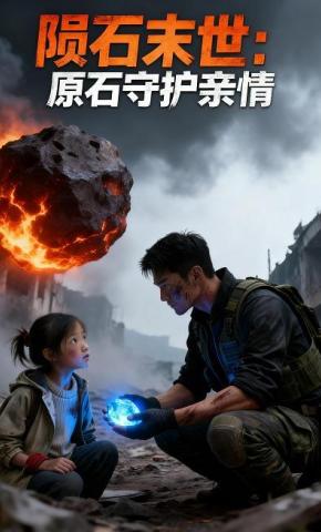 短剧《陨石末世：原石守护亲情》海报