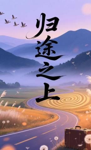 短剧《归途之上》海报