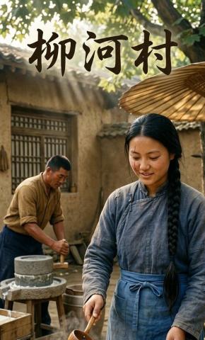 短剧《柳河村》海报