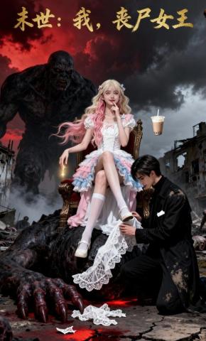 短剧《末世：我，丧尸女王》海报